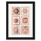 Talavera Mexican Tile Rose Gold by Cat Coquillette Frame  - Americanflat